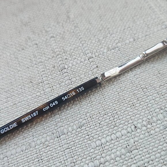 Swarovski Women Eyeglasses Frame GOLDIE SW5187 54[]16 135 Eyewear Brown Glasses - Picture 9 of 12